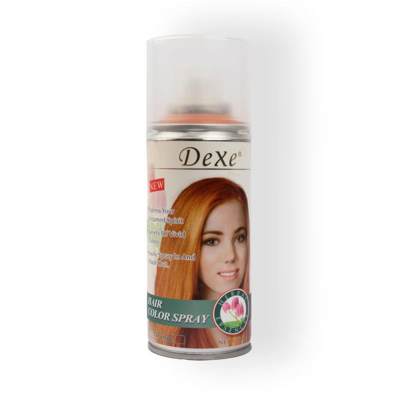 dexe hair color spray - orange