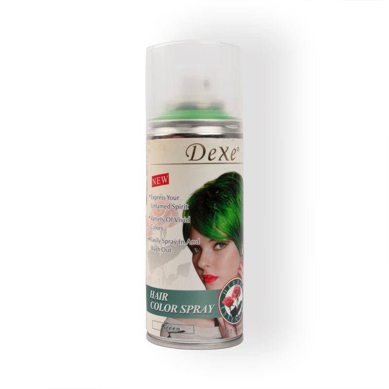 dexe hair color spray - green