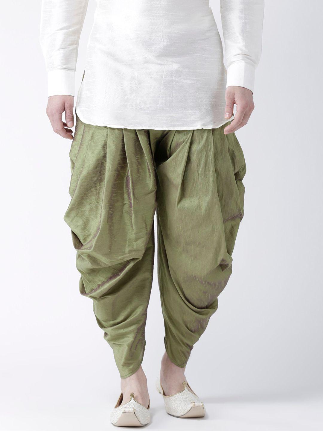 deyann men green solid patiala