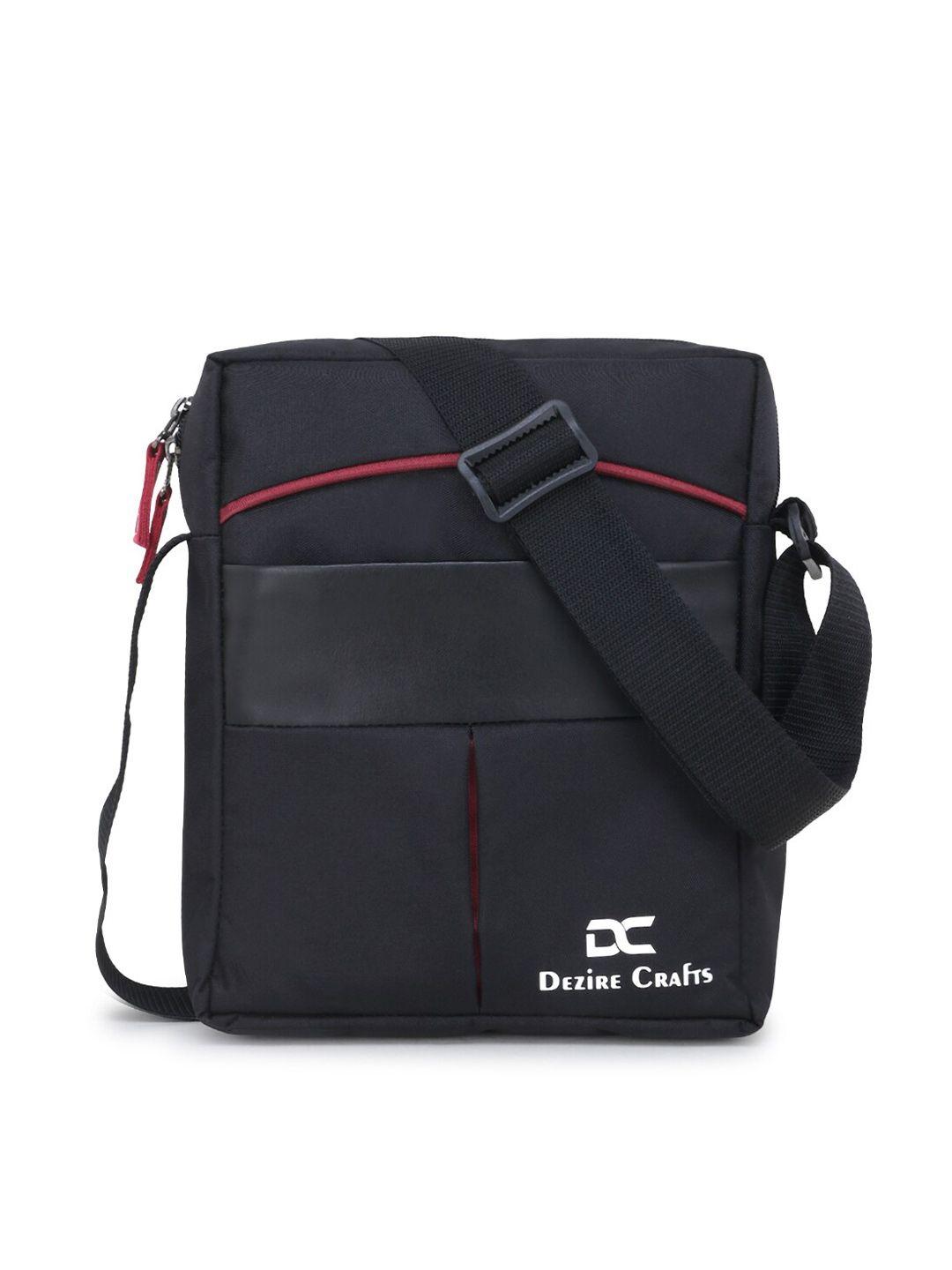 dezire crafts black cross body messenger bag