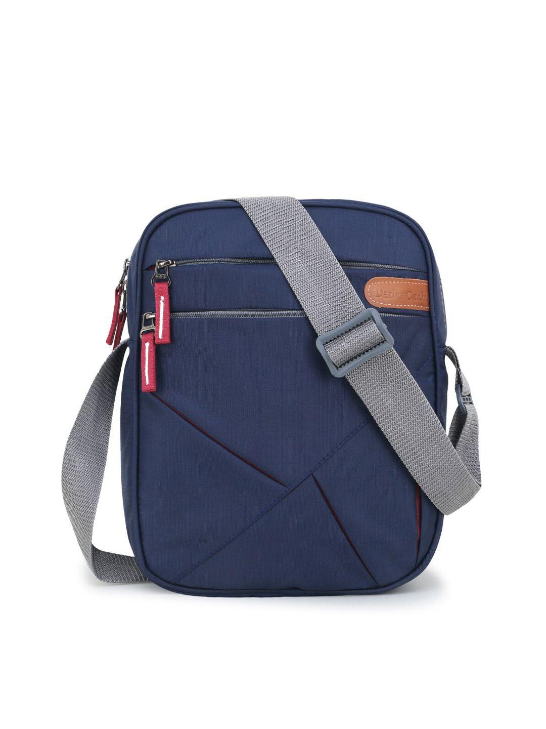 dezire crafts navy blue cross body messenger bag