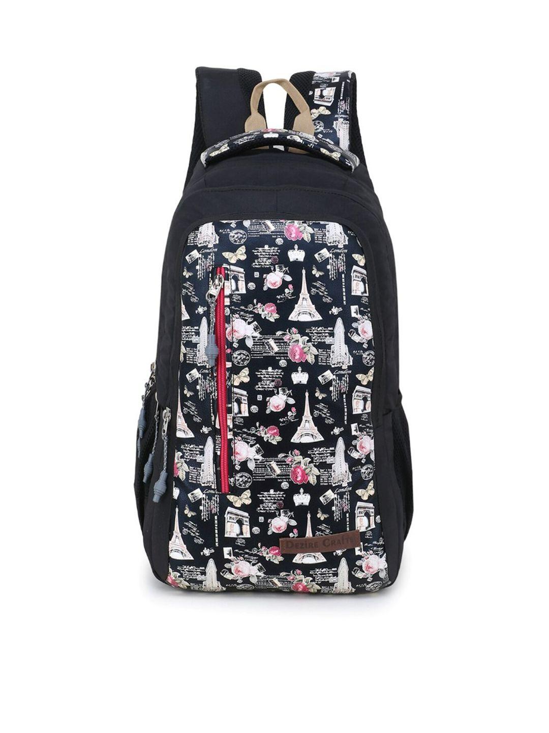 dezire crafts unisex graphic printed backpack