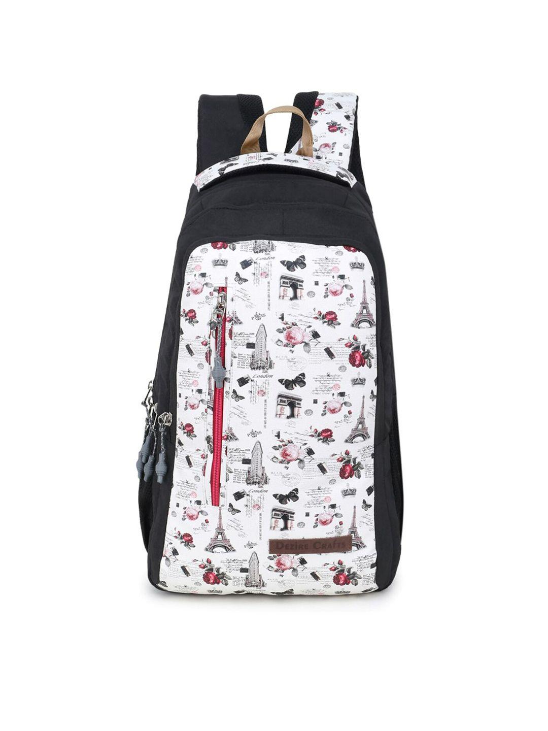 dezire crafts unisex graphic printed water resistant backpack