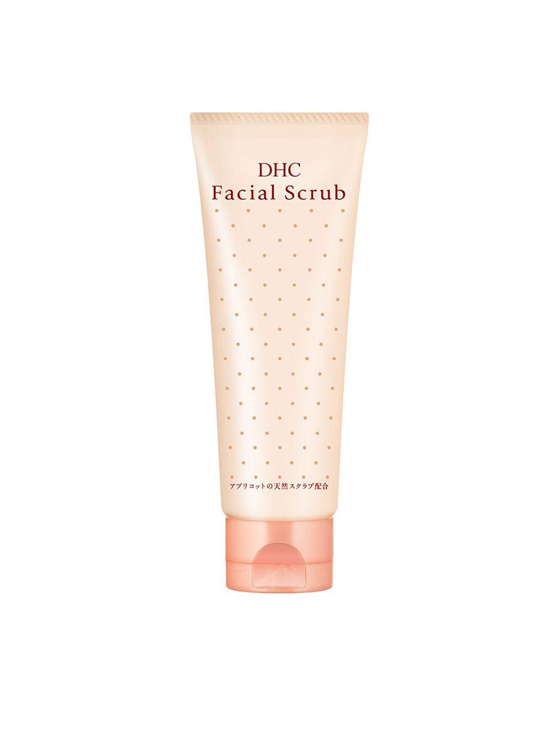 dhc beauty exfoliating facial scrub for smooth & hydrated skin - 100g