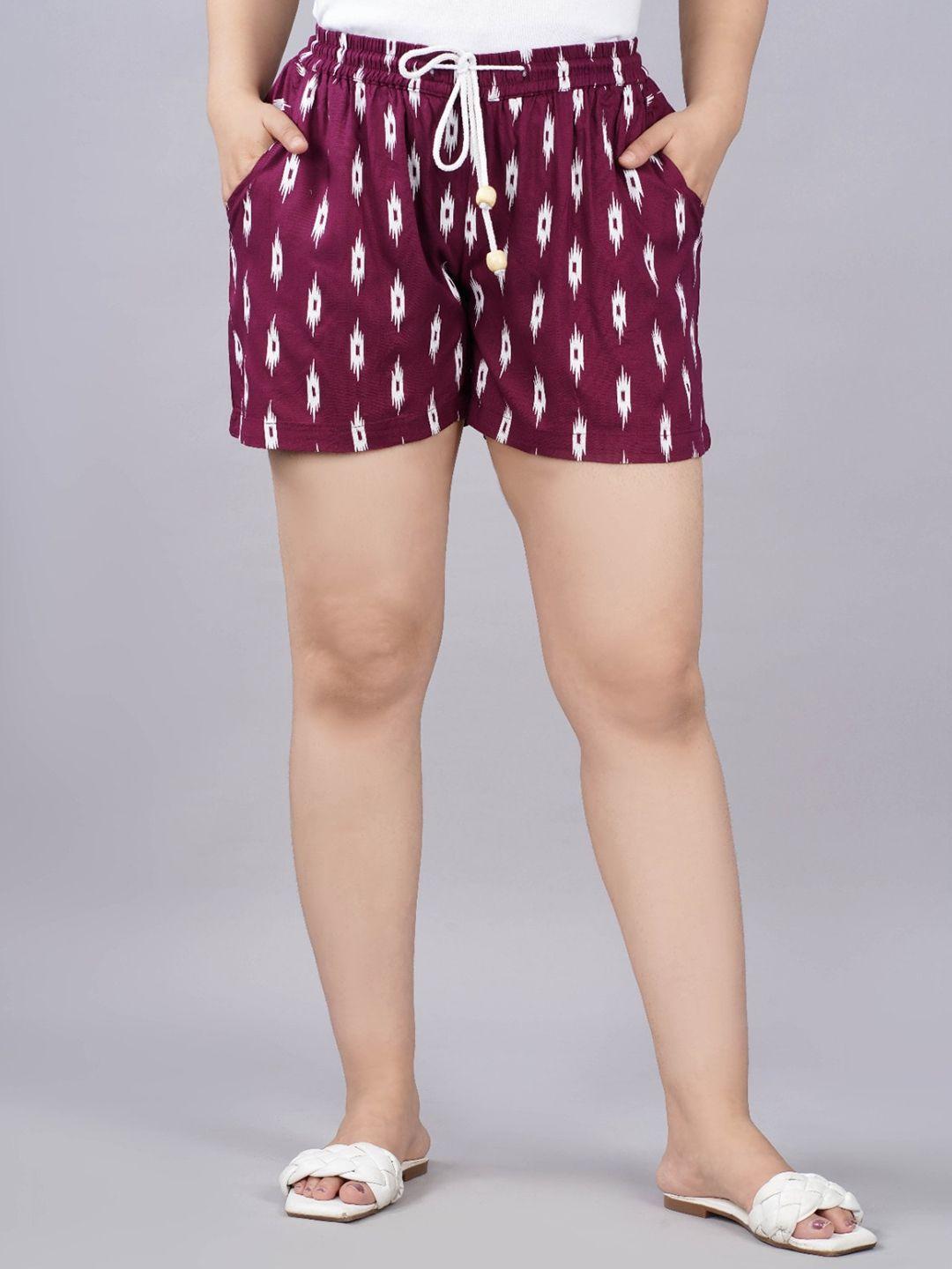 dhroov tara women printed shorts