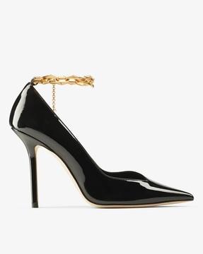 diamond talura 100 soft patent pumps