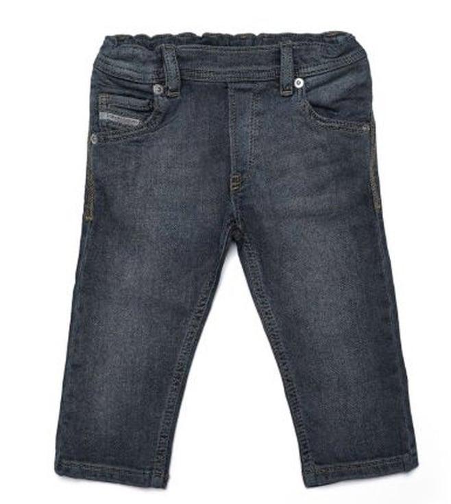 diesel kids blue krooley-ne-b jjj-n pantal comfort fit jeans