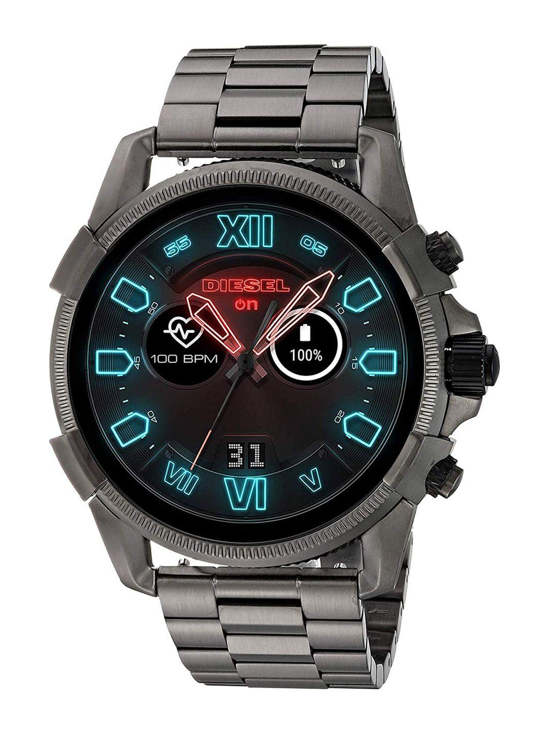 diesel full guard 2.5 men grey smart watch dzt2011