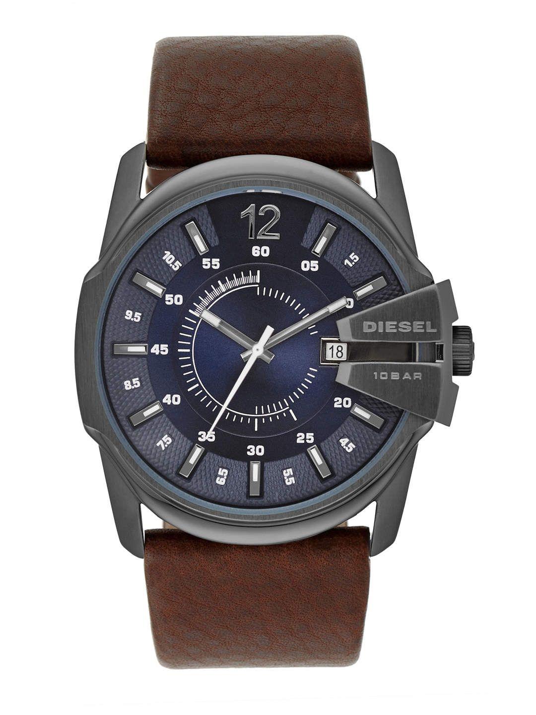 diesel men blue dial watch dz1618