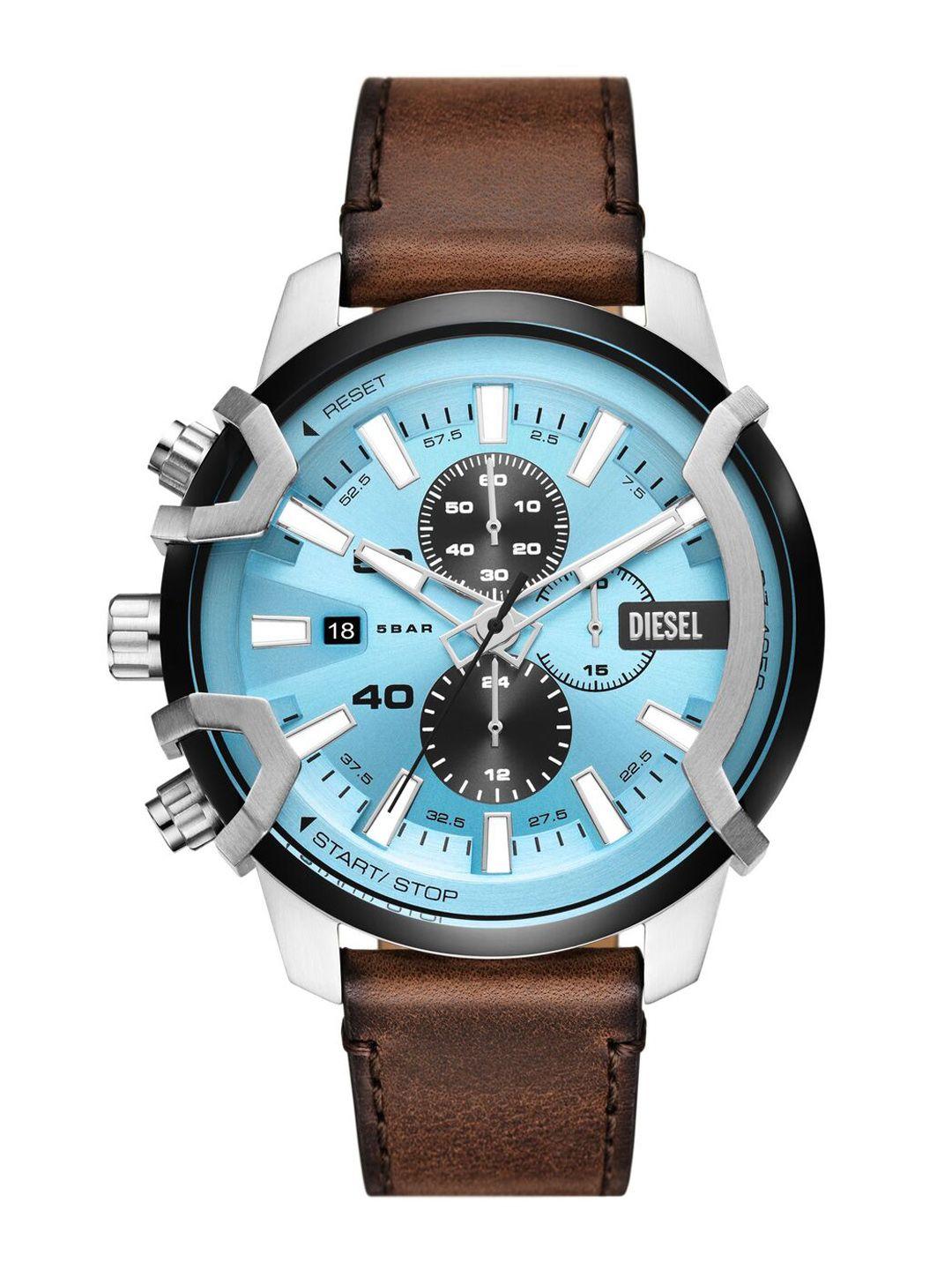 diesel men water resistance analogue watch dz4656