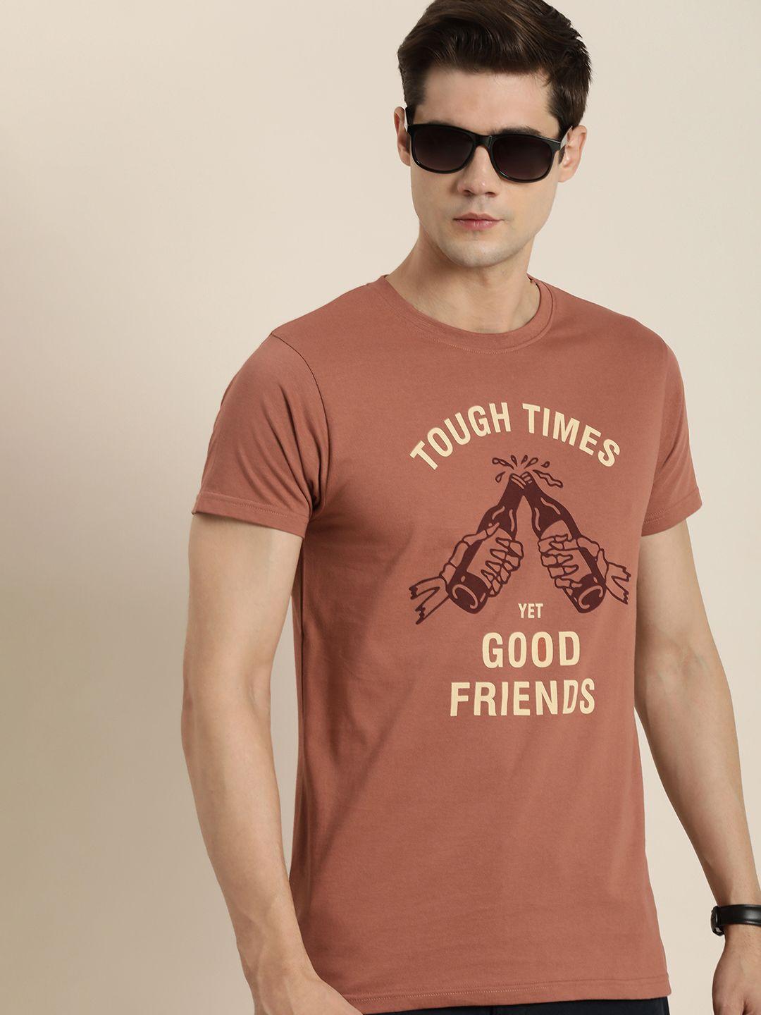 difference of opinion pure cotton printed t-shirt
