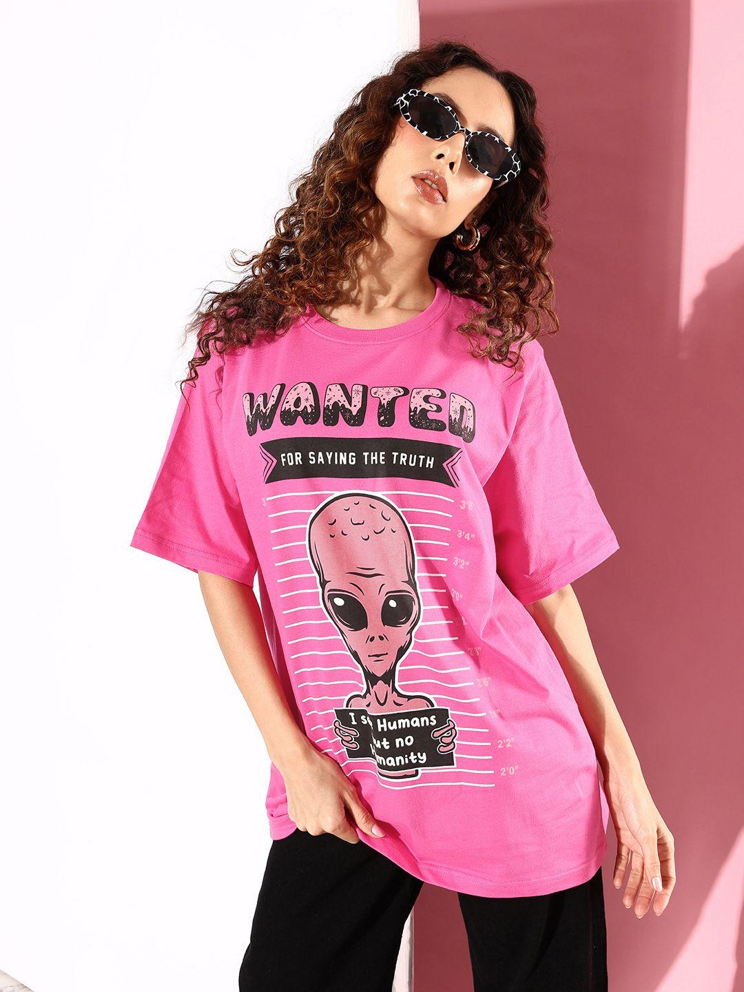 difference of opinion printed loose fit t-shirt