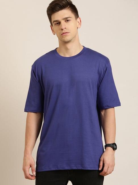 difference of opinion violet cotton crew t-shirt