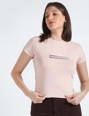 diffused box fitted t-shirt