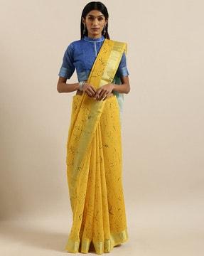 digital print celebrity saree