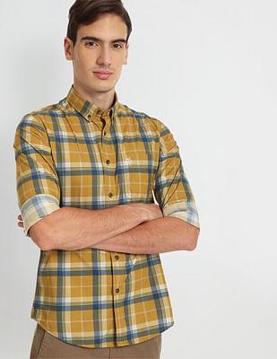 digital tartan shirt