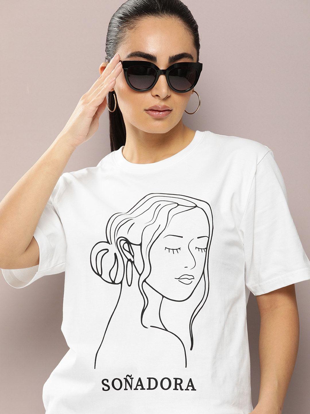 dillinger graphic printed oversized pure cotton t-shirt