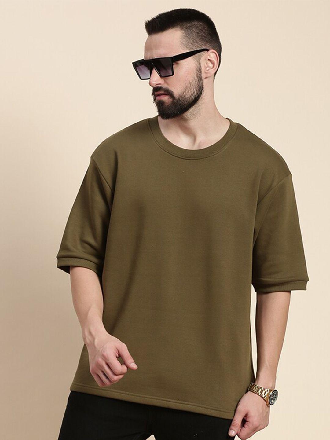 dillinger men olive green sweatshirt