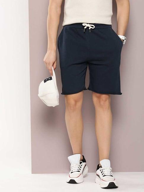 dillinger navy regular fit shorts