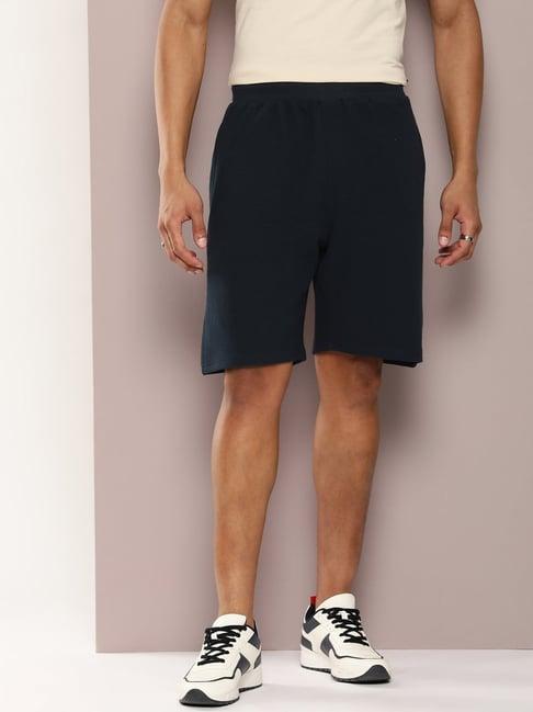 dillinger navy regular fit shorts