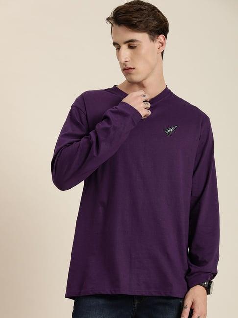 dillinger purple loose fit t-shirt