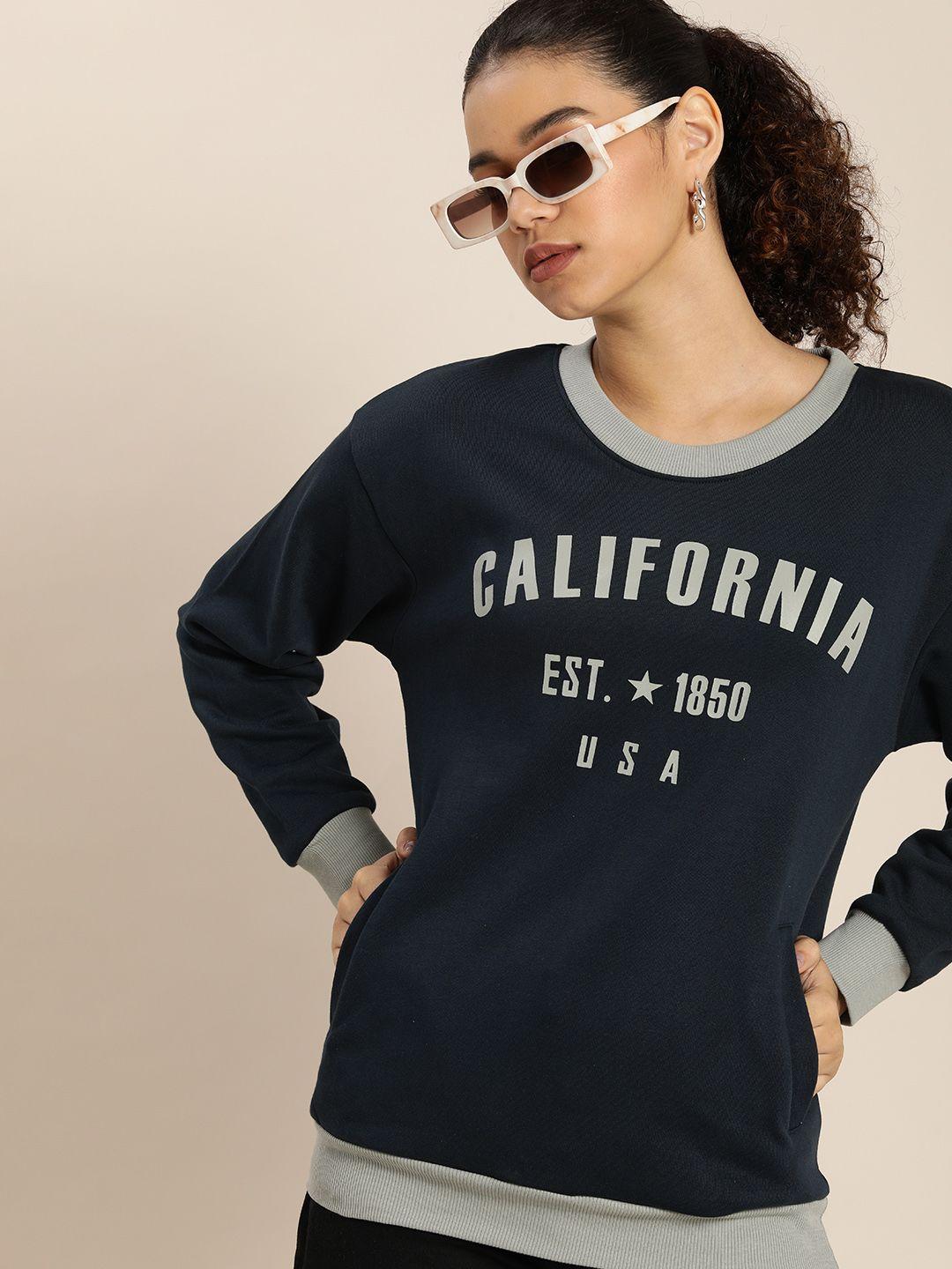 dillinger women printed oversized sweatshirt