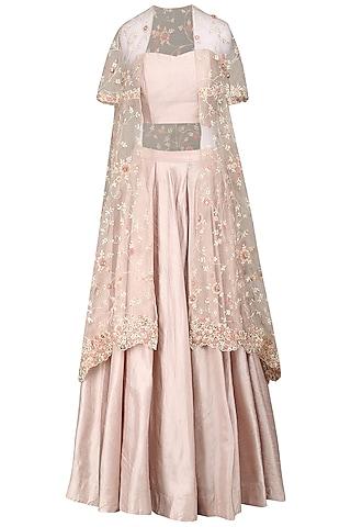 dirty-rose-embroidered-cape-with-skirt-and-bustier