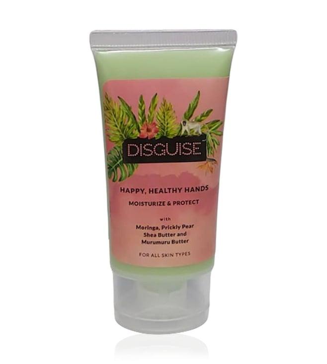 disguise cosmetics happy healthy hands with moringa & prickly pear - 30 gm