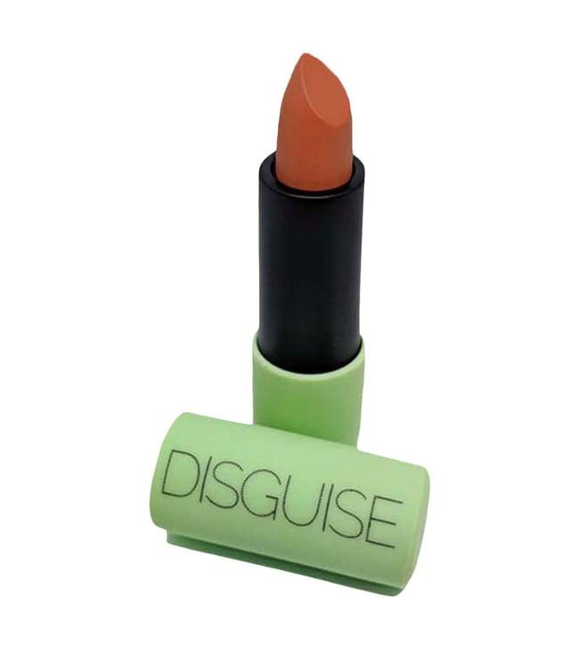 disguise cosmetics ultra-comfortable satin matte lipstick beige musician - 4.2 gm