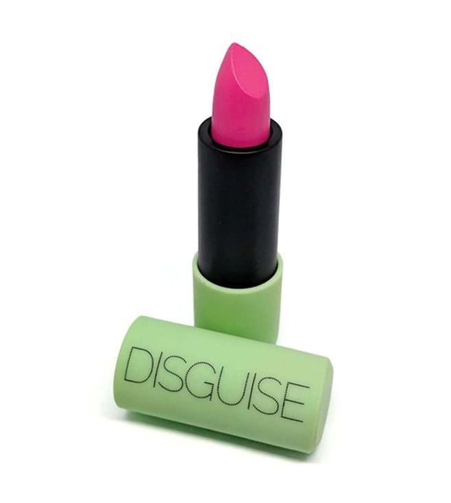 disguise cosmetics ultra-comfortable satin matte lipstick fuchsia explorer - 4.2 gm