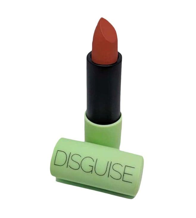 disguise cosmetics ultra-comfortable satin matte lipstick nude poet - 4.2 gm