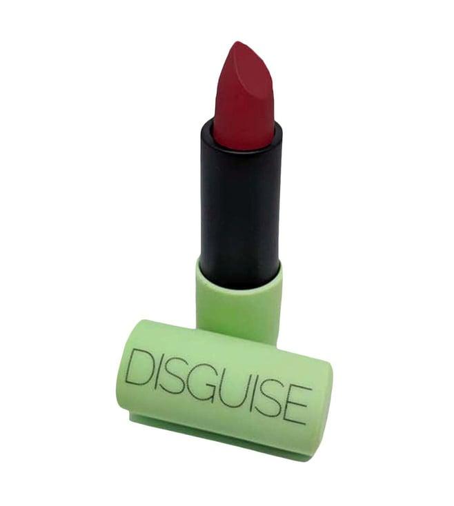 disguise cosmetics ultra-comfortable satin matte lipstick plum striker - 4.2 gm