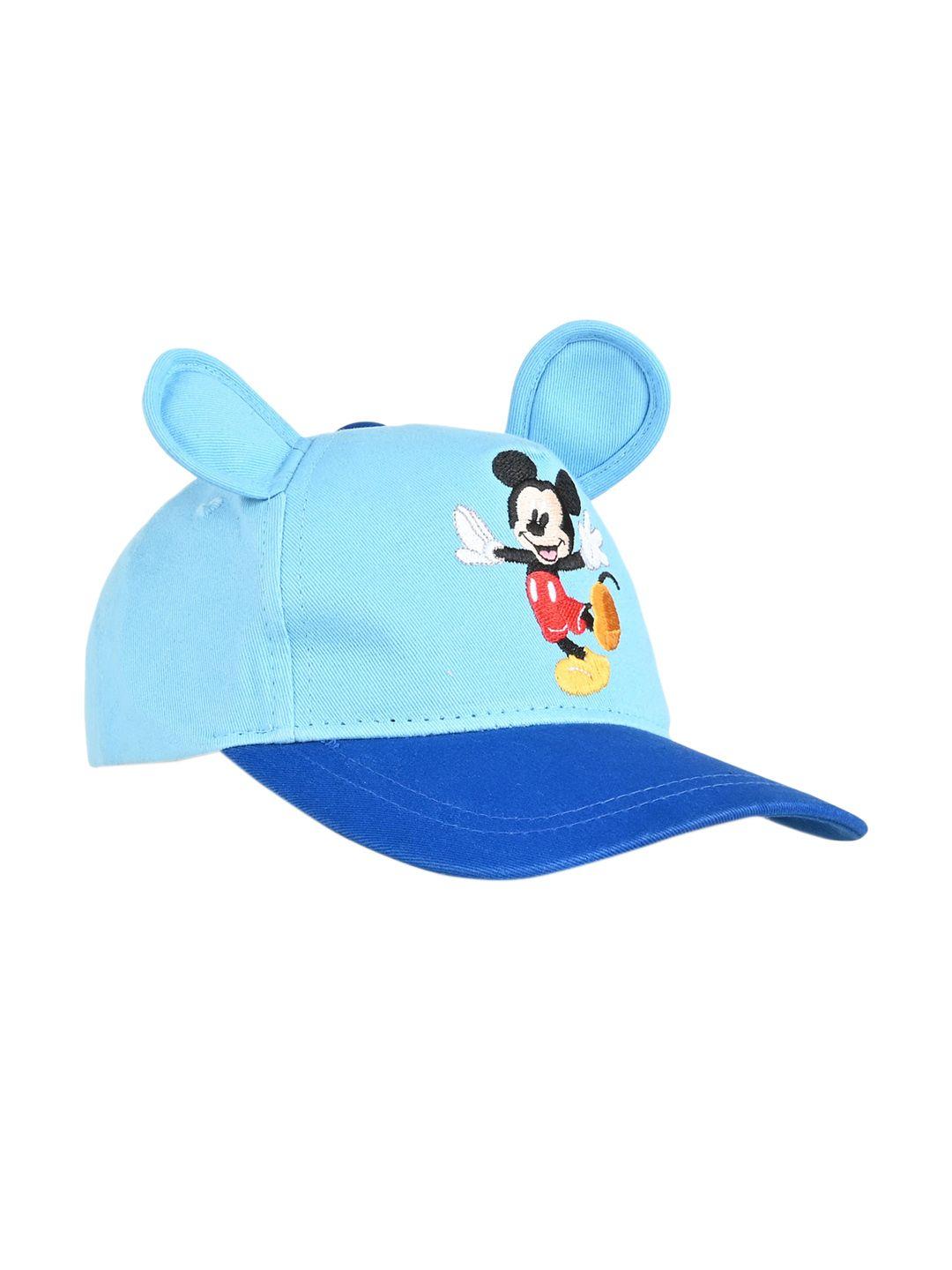 disney boys blue printed visor cap
