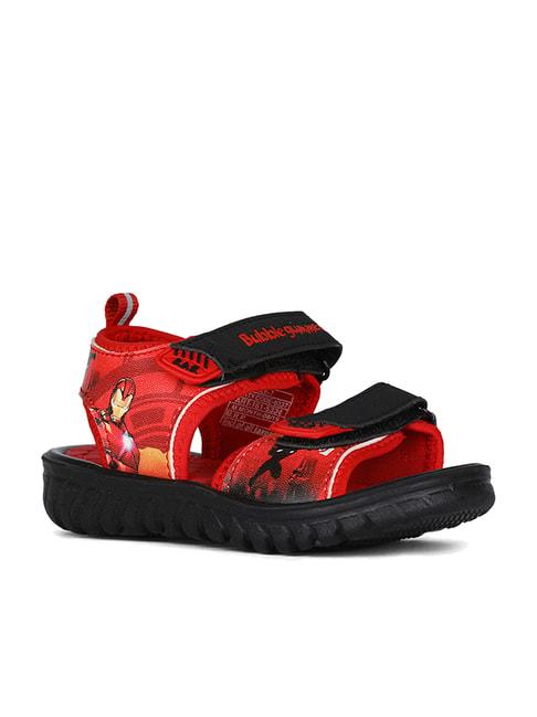 disney-by-bata-kids-red-floater-sandals