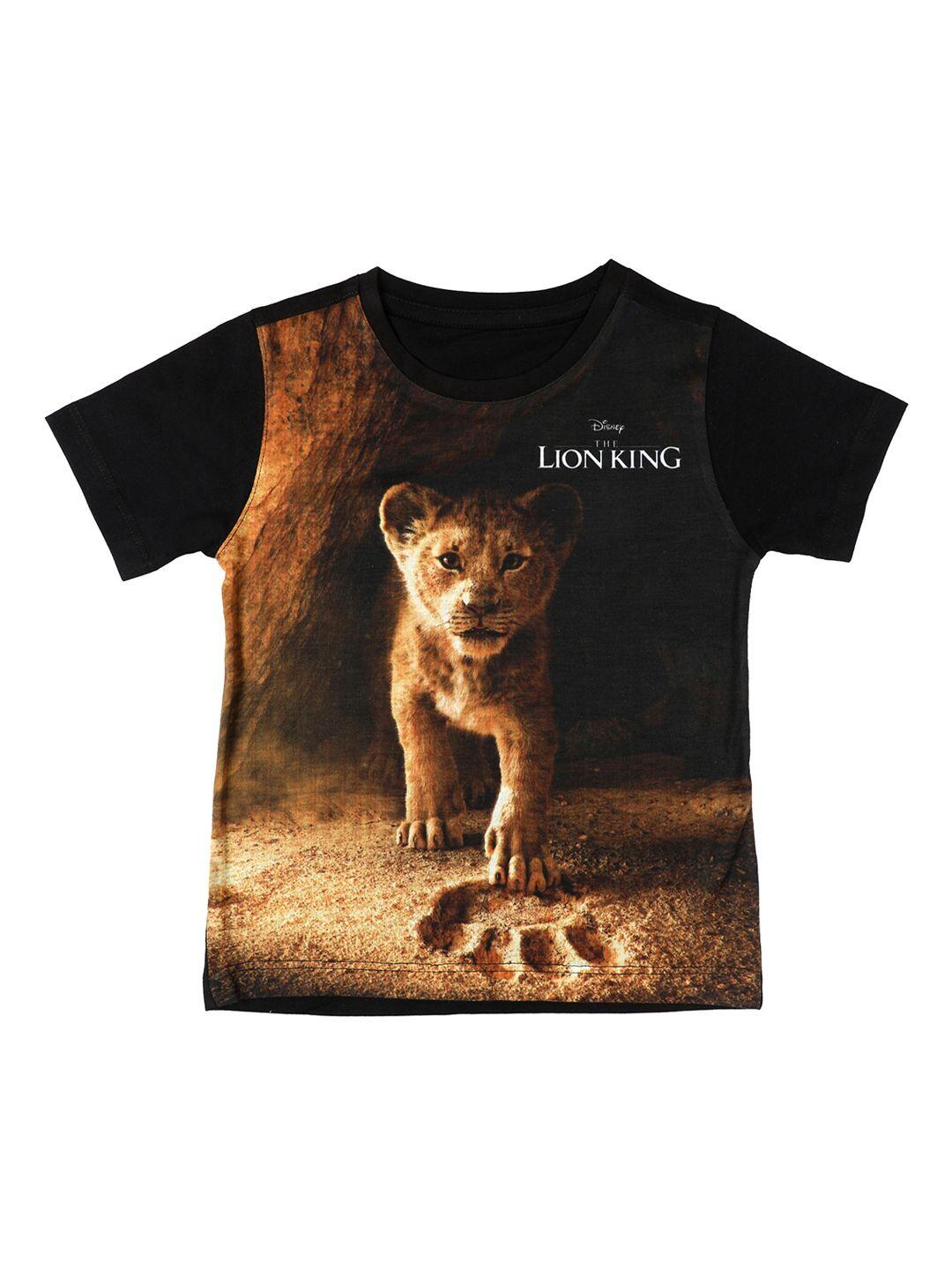 disney-by-wear-your-mind-boys-brown-lion-king-printed-t-shirt
