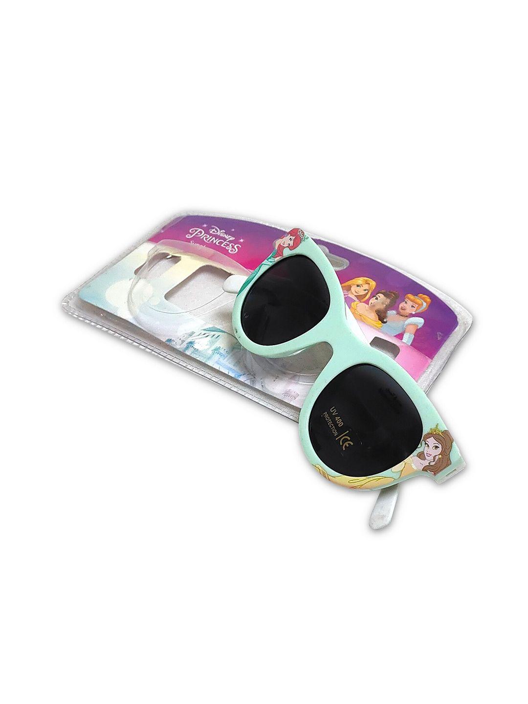 disney girls grey lens & blue round sunglasses with polarised and uv protected lens