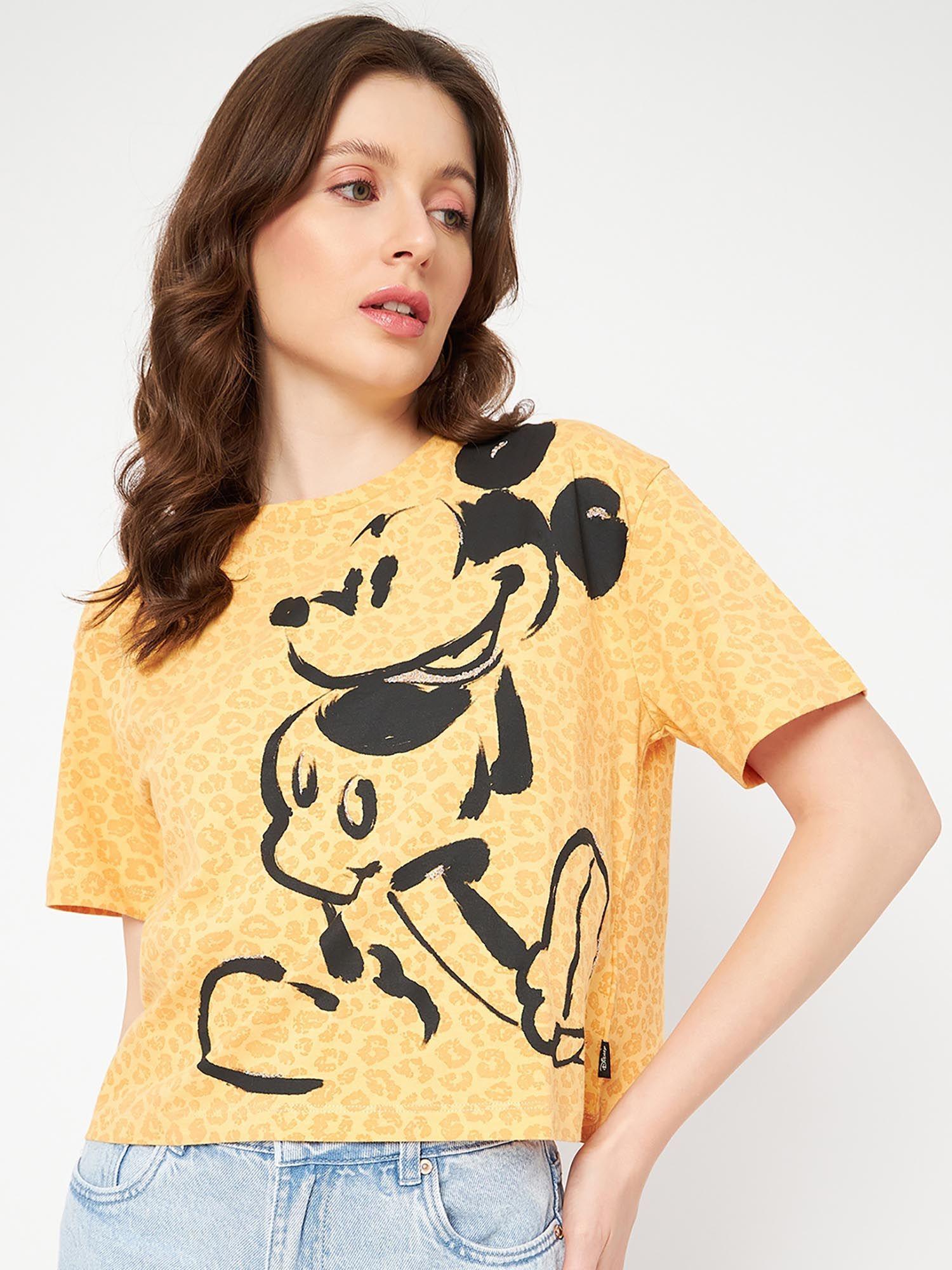 disney simba and nala yellow print top