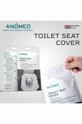 disposable paper toilet seat covers 38x46cm (10pcs) - white