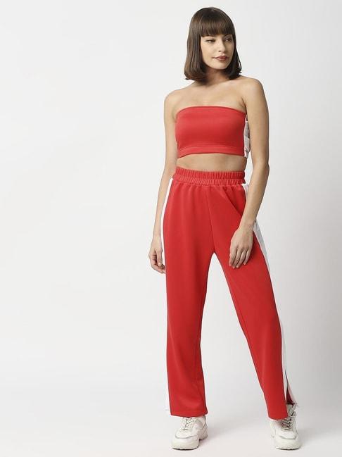 disrupt red co-ord set