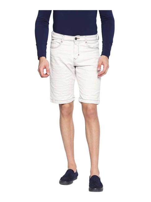 disrupt cream regular fit bermuda shorts