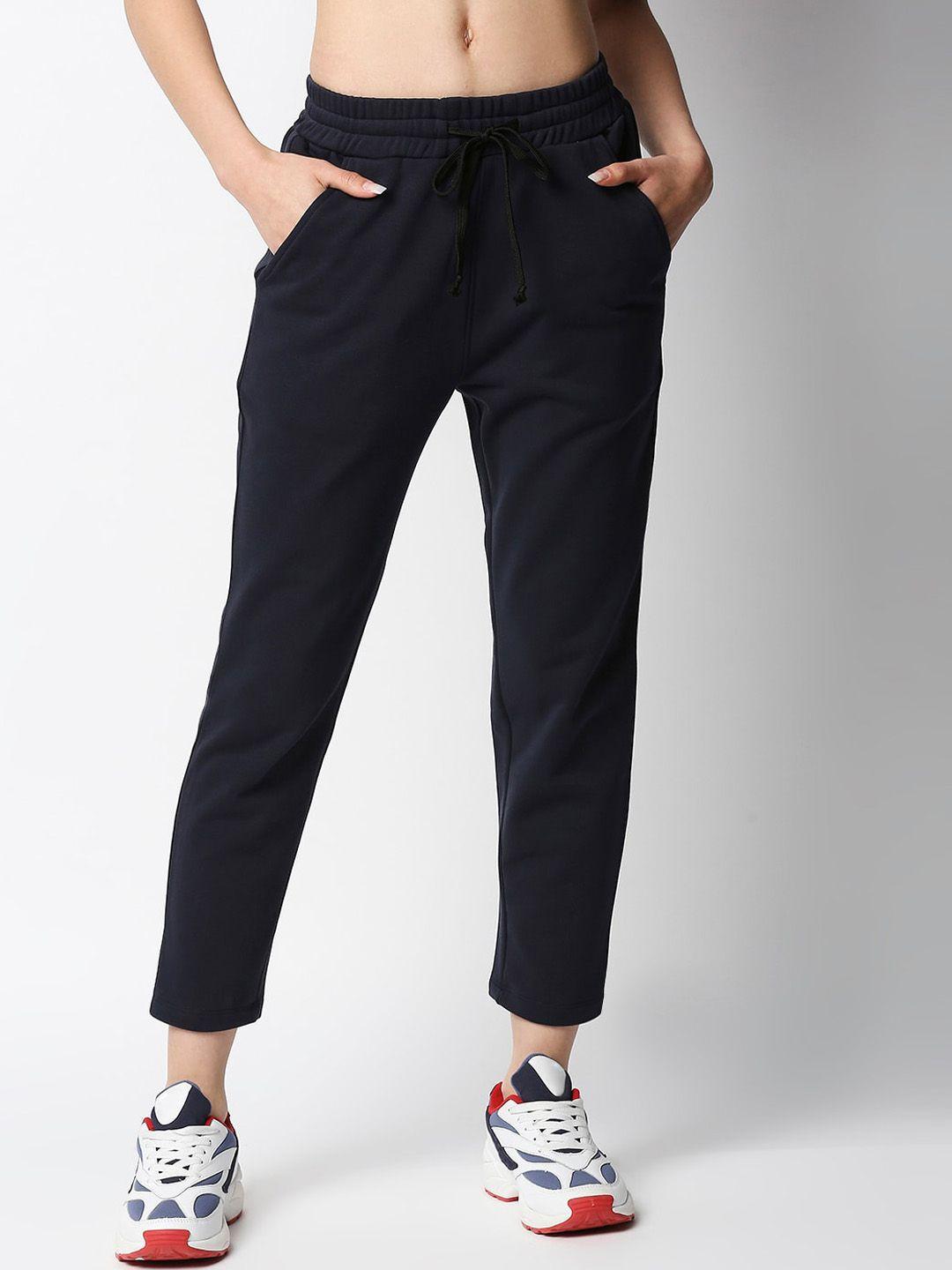 disrupt women comfort tapered fit trousers