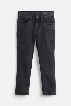 distressed charcoal jeans for boys - charcoal