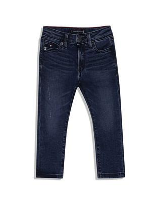 distressed whiskered burbank jeans