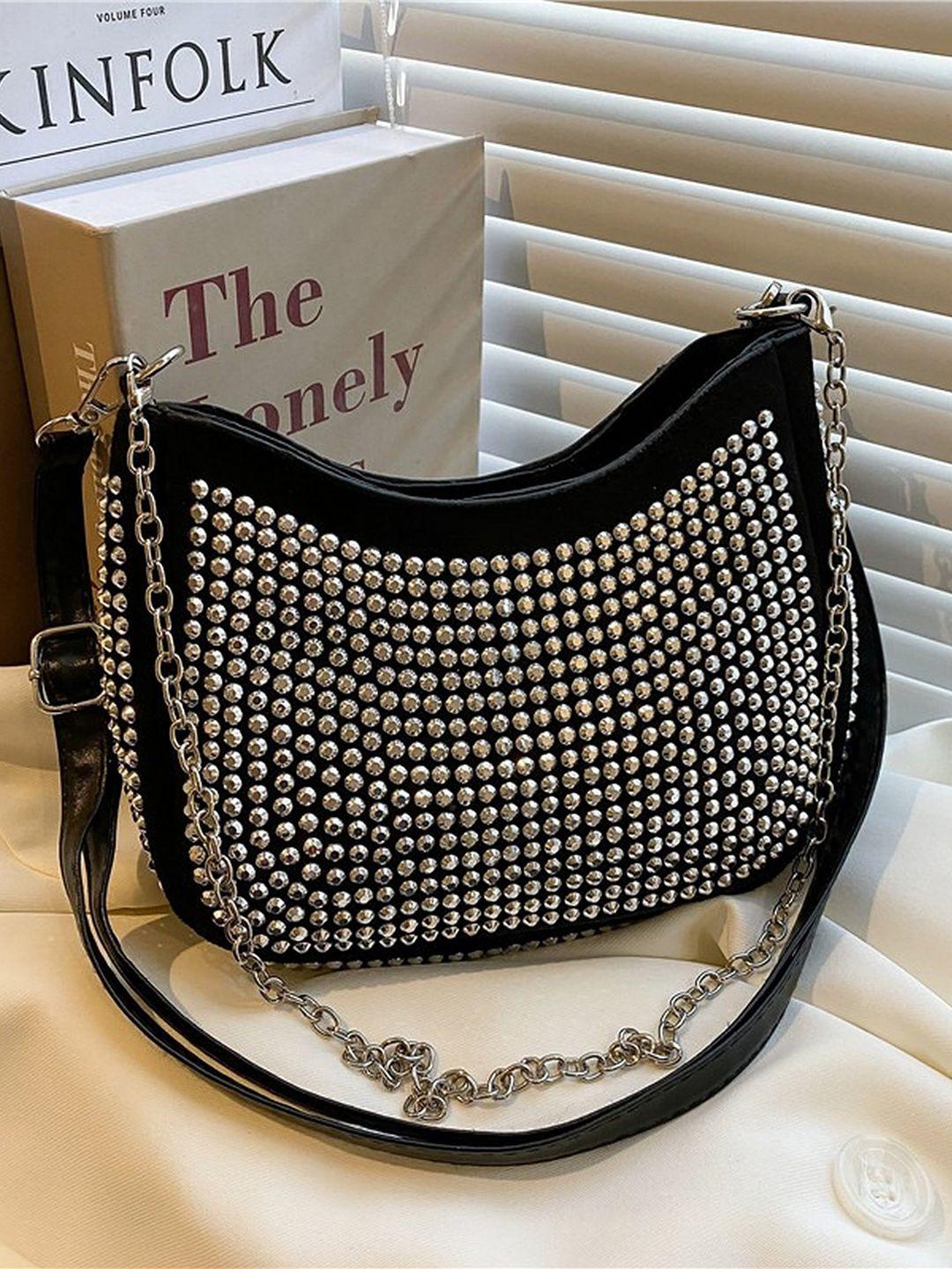 diva dale embellished structured sling bag