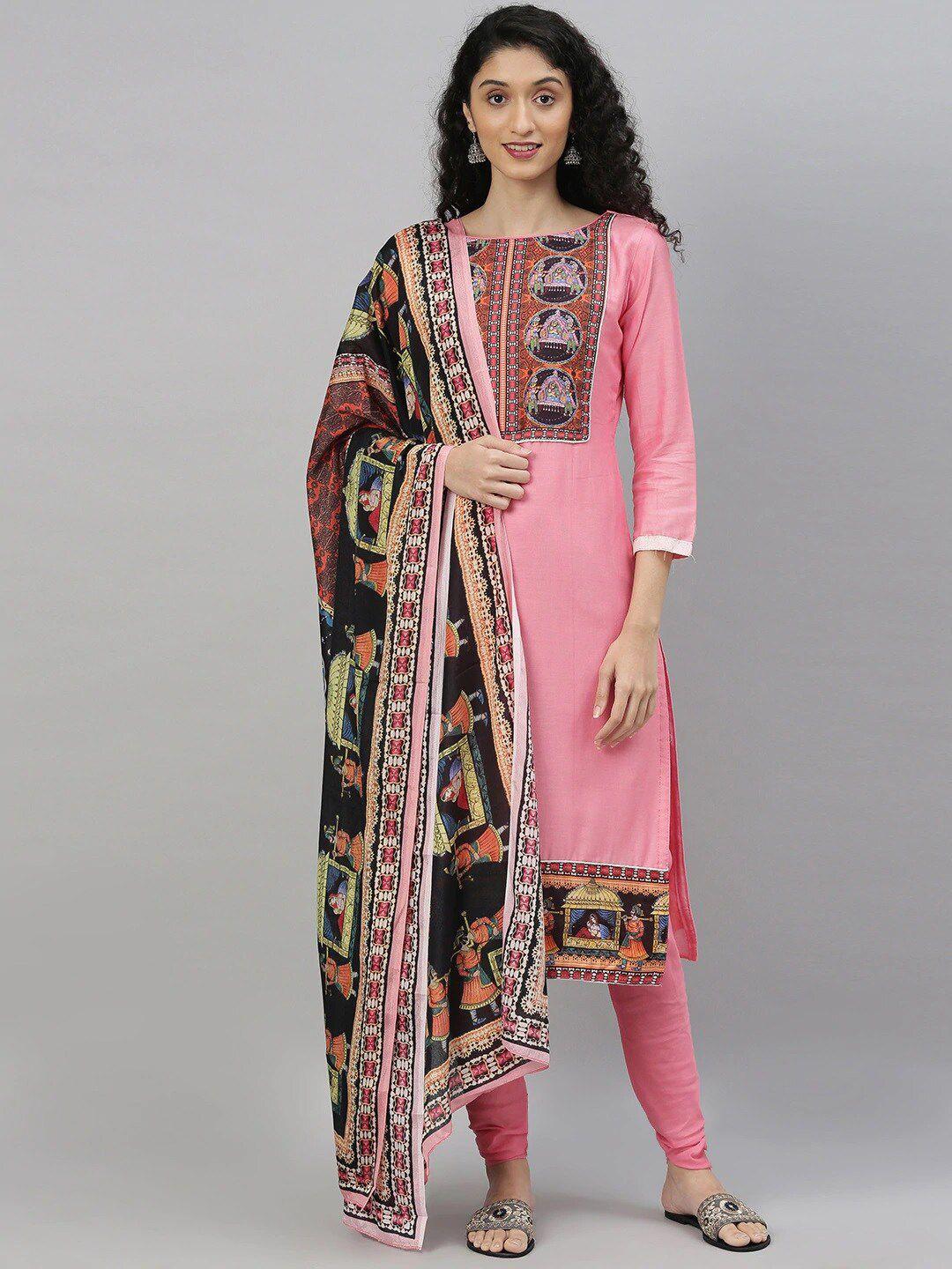 divastri ethnic motifs digital printed unstitched dress material