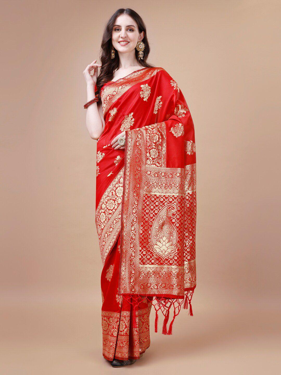 divastri ethnic motifs woven design zari banarasi saree