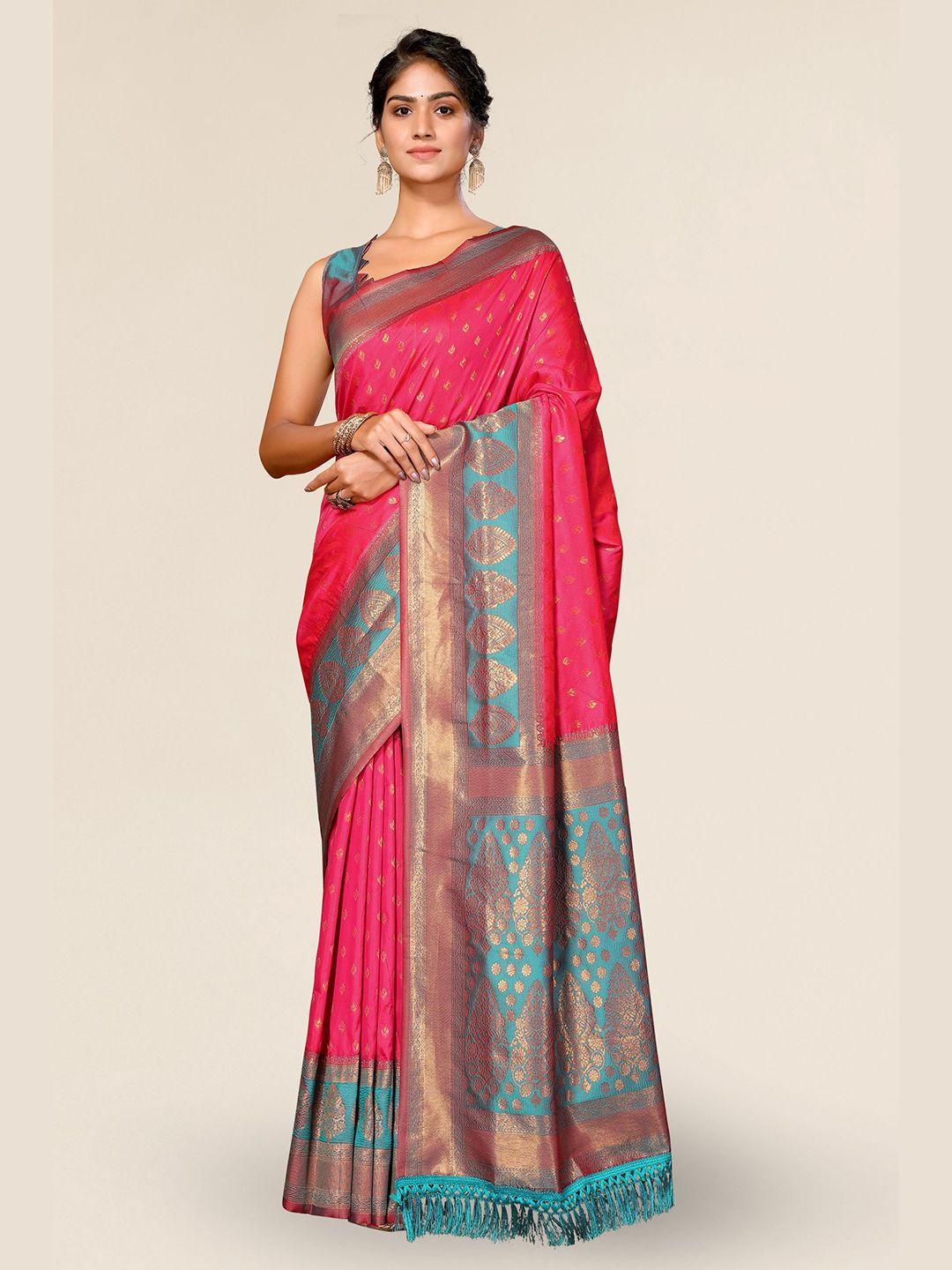 divastri ethnic motifs woven design zari banarasi saree