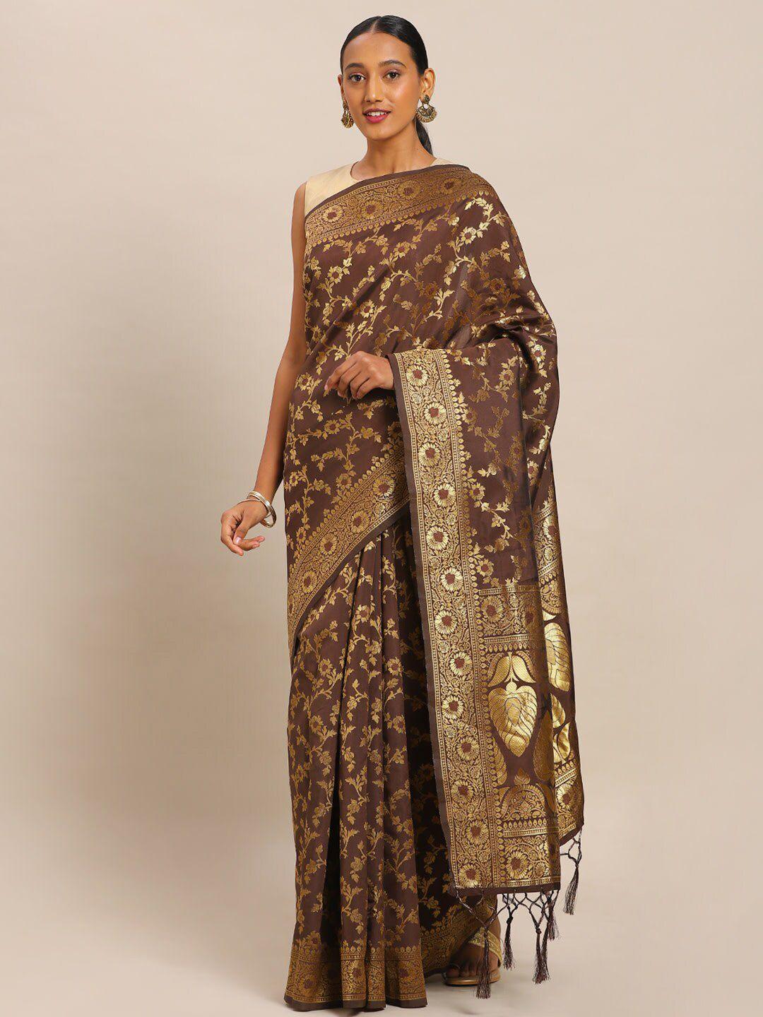 divastri floral woven design zari kanjeevaram saree