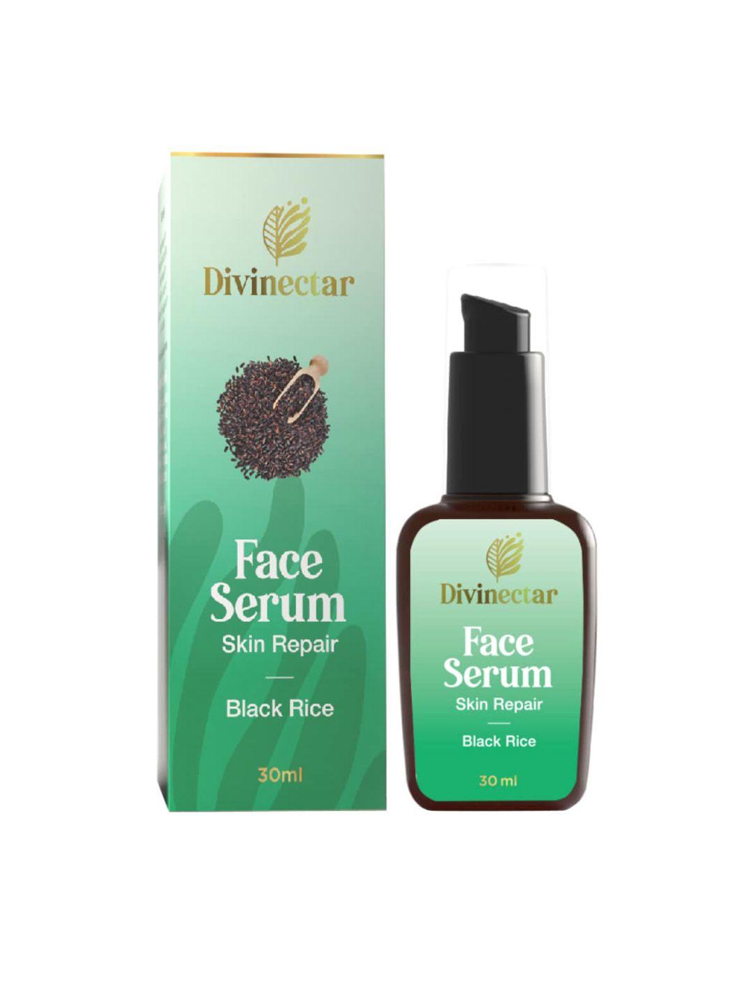 divinectar unisex face serum skin repair with black rice - 30ml