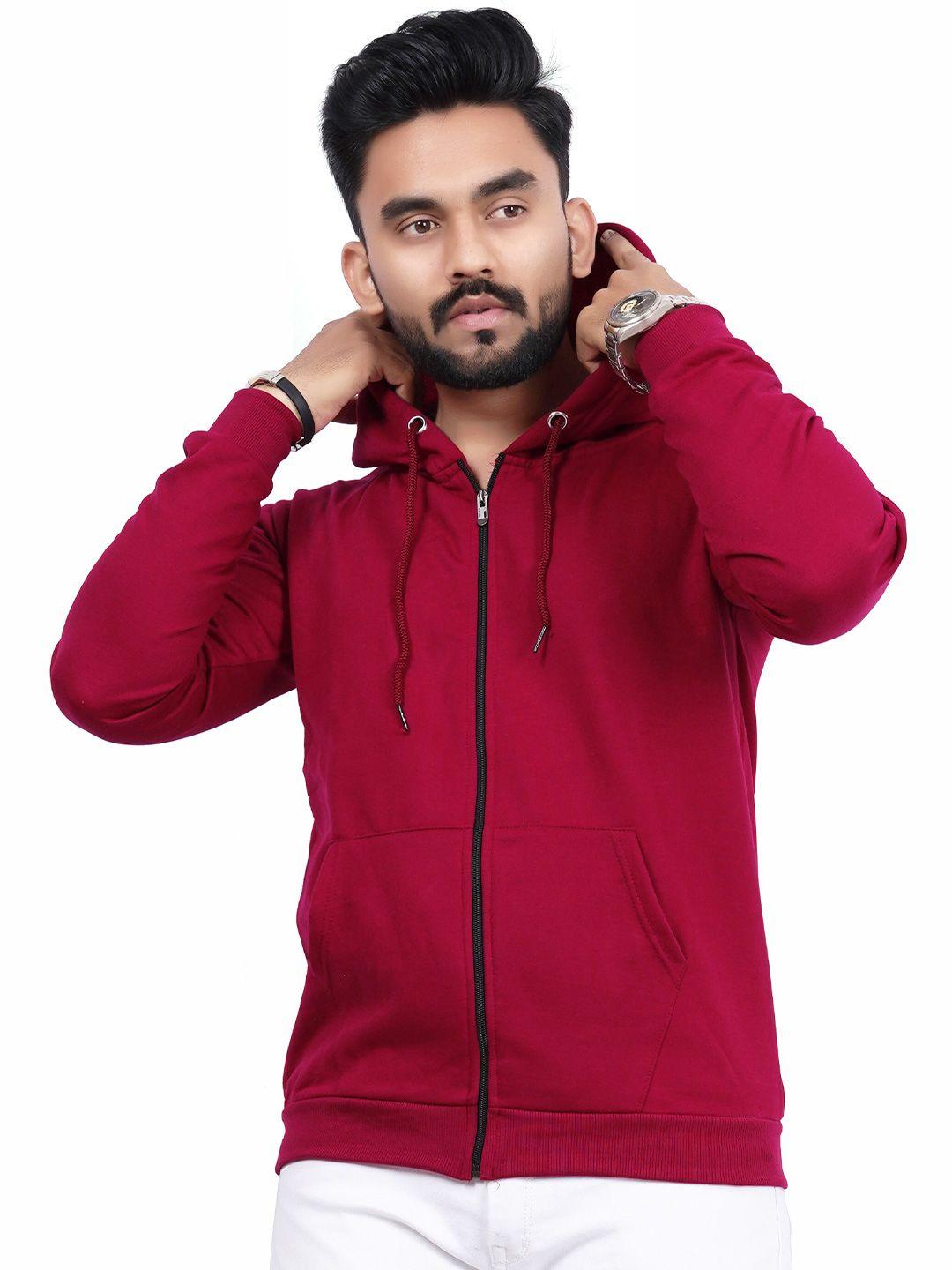 divra clothing unisex maroon hooded sweatshirt